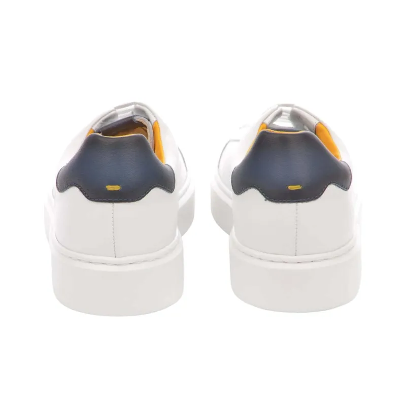 DOUCAL'S Round Toe Flatform Sneakers-3