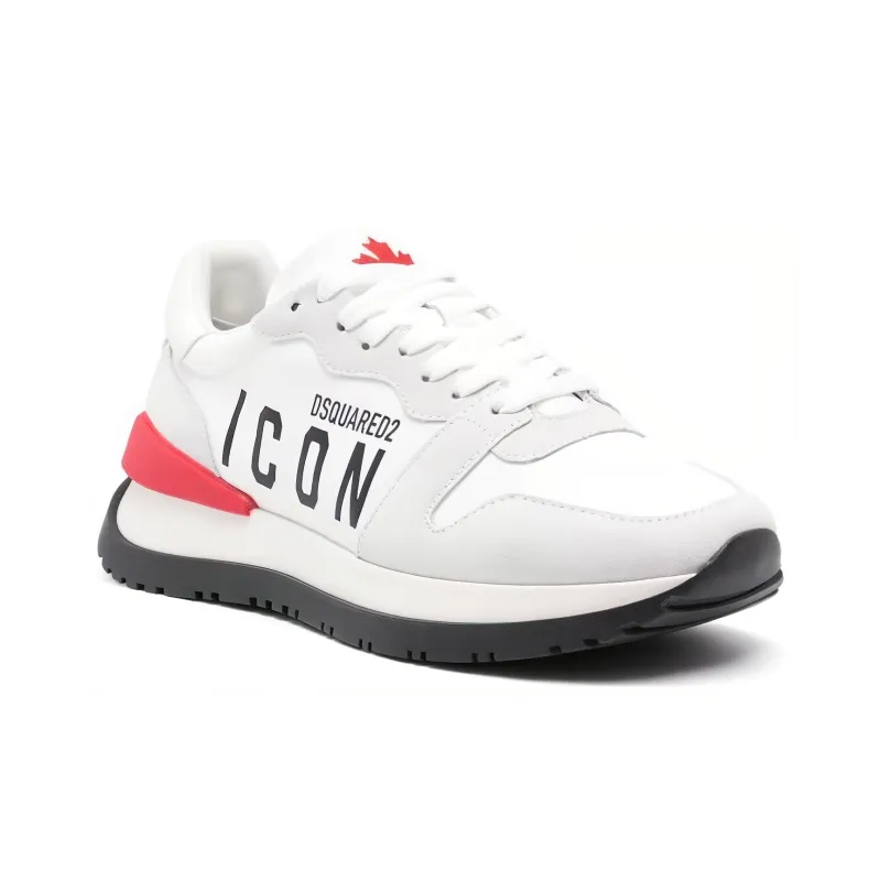 DSQUARED 2 Icon Printed Low-Top Sneakers-2