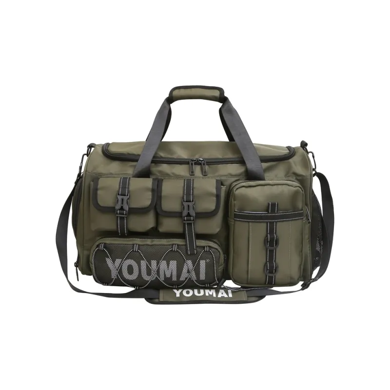 DCLOUD Nylon Backpack 30L Unisex Black Pink/Gray Red/Yellow/Army Green/Turquoise-15