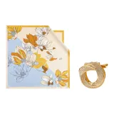 Magnolia Blue+Silk Scarf Buckle