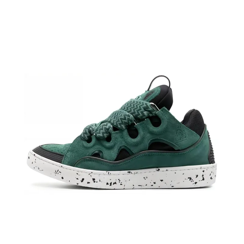 Lanvin Curb Sneakers 'Green'-0