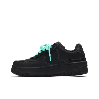 Fang Sanhuo Wear Resistant Slip Resistant Low Top Skateboard Shoes Unisex Black