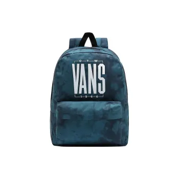 Vans Old Skool Polyester Backpack Unisex Blue Coral