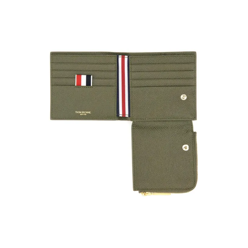 THOM BROWNE Rwb Striped Bi Fold Wallet-2