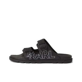 KARL LAGERFELD Slide Slippers Men's Black