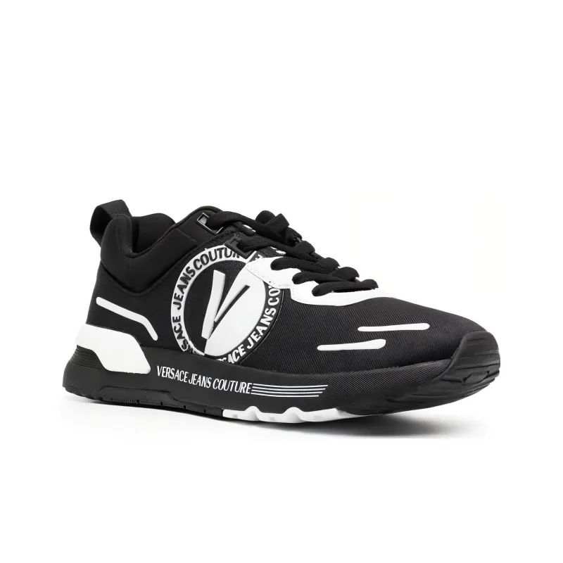 VERSACE JEANS Low Top Casual Shoes Men's Black-2