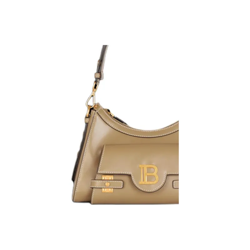 BALMAIN B Buzz Hobo Shoulder Bag-3