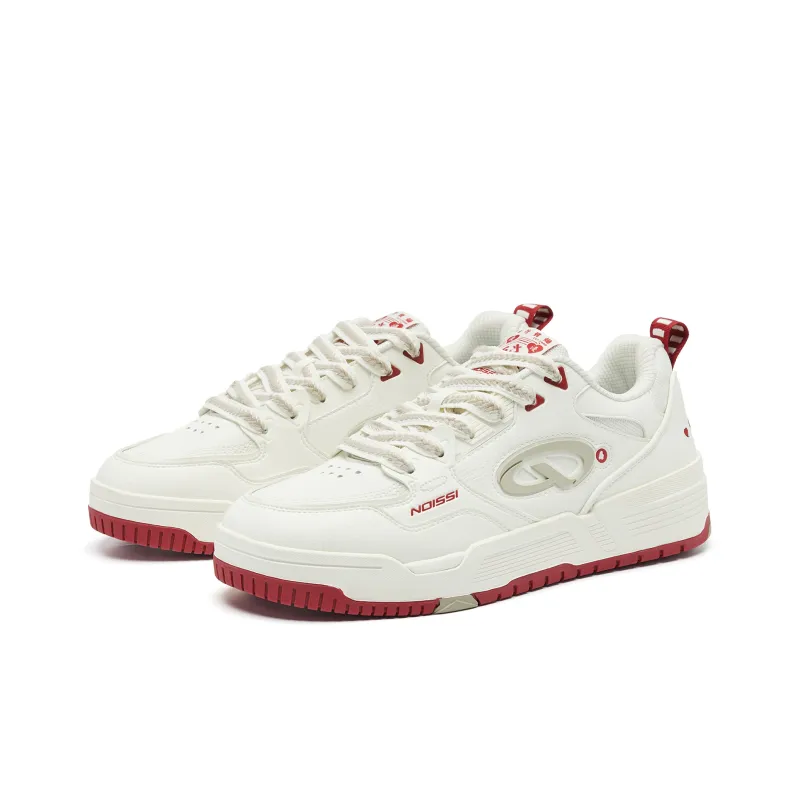 QIAODAN Qi Cheng 4.0 Skateboard Shoes Men Low Top Ivory Sand Dune-2