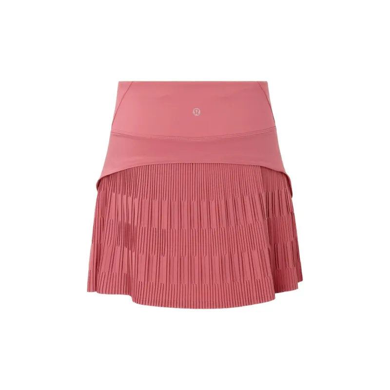 Lululemon Pleated Lined Casual Short Skirts Women's-7
