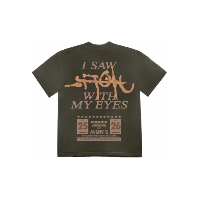 Travis Scott Utopia Is In Phoenix Circus Maximus Tee-3