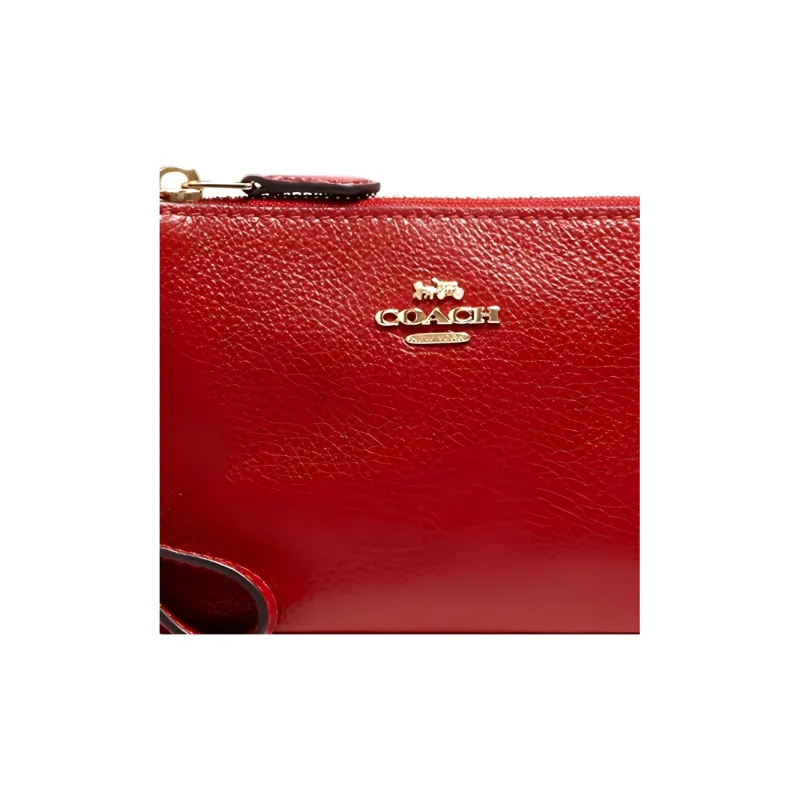 COACH Nolita Leather Crossbody Handbag, Shoulder Bag Women's Red-4