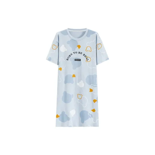 GOSO Nightgown Women's Blue Shades