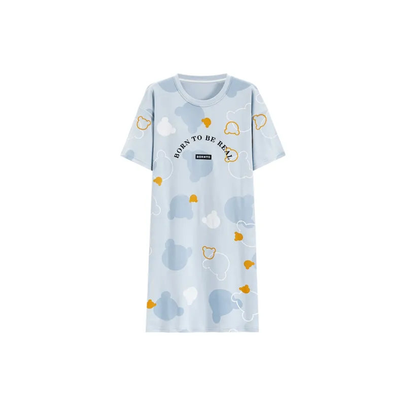 GOSO Nightgown Women's Blue Shades-0