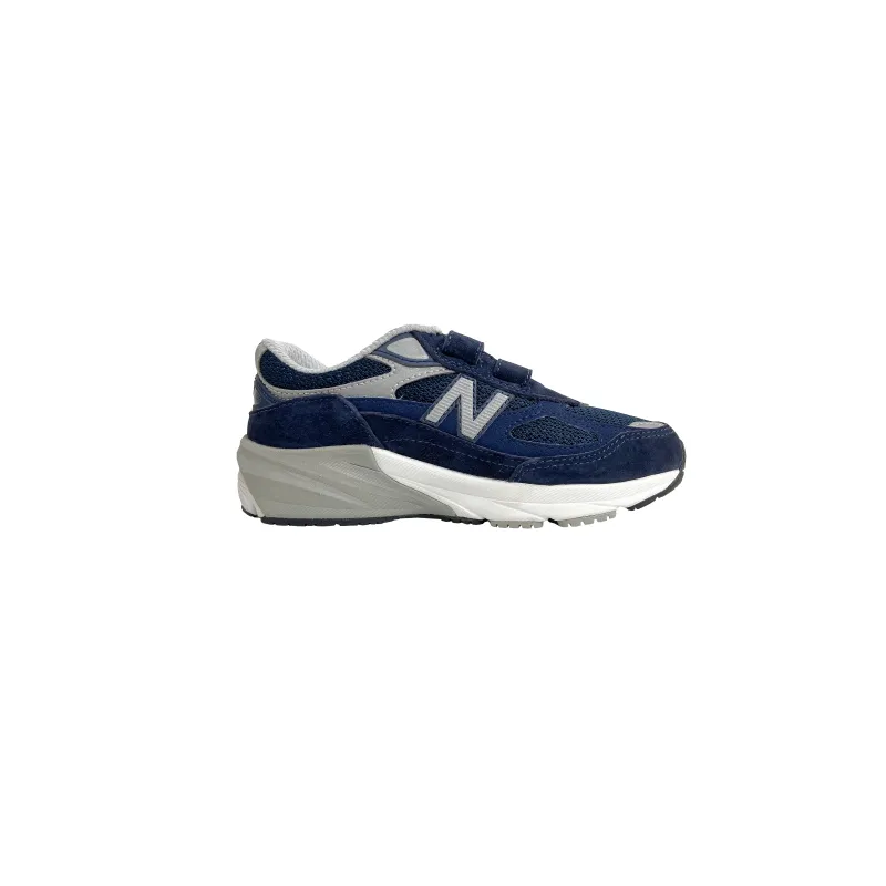 New Balance NB 990 V6 Cushioned Slip Resistant Abrasion Resistant Low Top Running Shoes Unisex Blue-1
