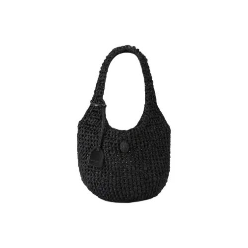 Kurt Geiger London Fabric Handbag Shoulder Bag Small Size Women's Black