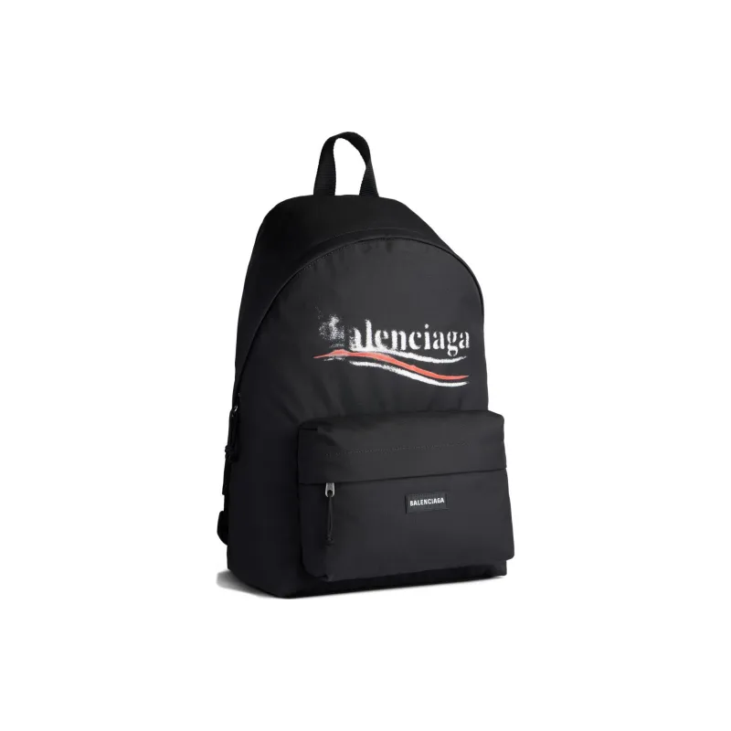 Balenciaga Political Stencil Logo Printed Explorer Backpack-1