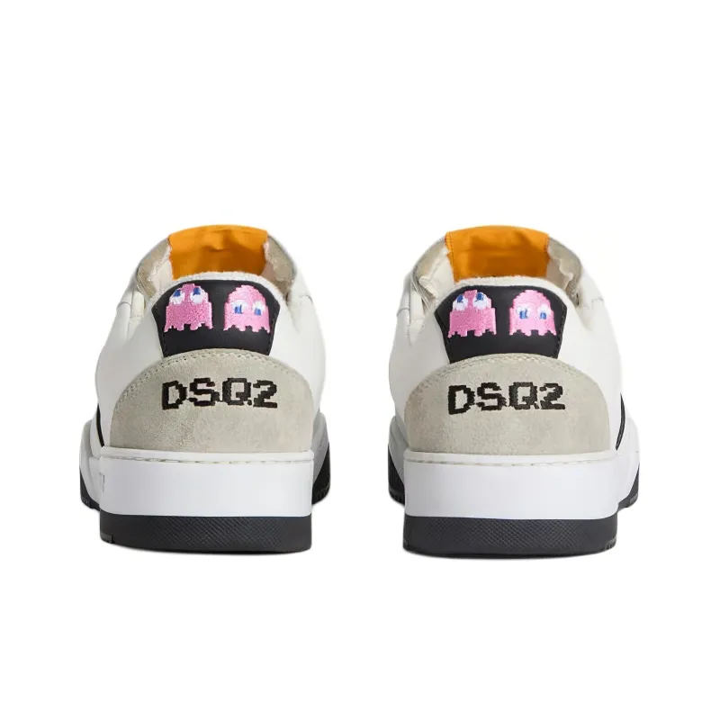 DSQUARED2 X Pac-Man Panelled Low-top Sneakers-3