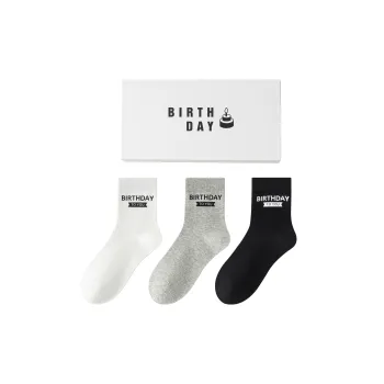 XXLLG Mid Calf Socks Unisex 3 Pack