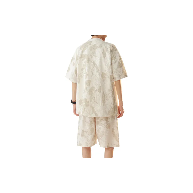 RAP PANDA Shirt Matching Set Unisex Cuban Apricot-1