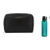 Black+Fashion Sports Water Bottle Blue