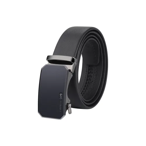 15 MINS Top Grain Cow Leather Belts Men's 3.5cm