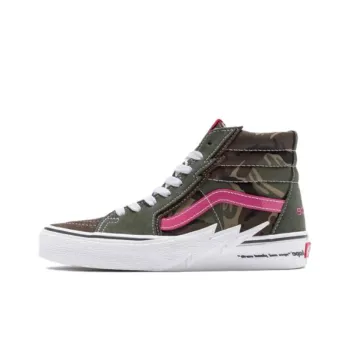 Vans X Aape Sk8 Hi Volt 'Green White Pink' Women's