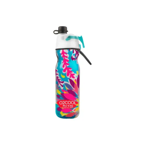 O2COOL Outdoor Water Equipment Water Container 590ml Low Density Polyethylene ABS Resin