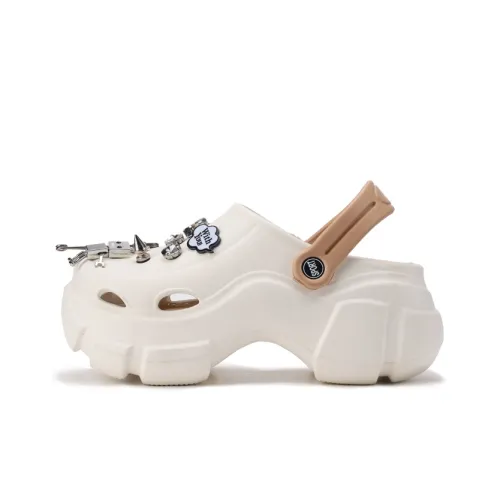 XMISTUO Trendy Fashion DIY Robot Platform Shoes Clogs Women's