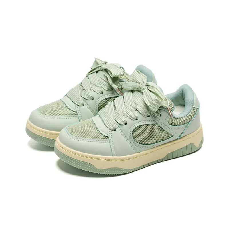 Anime Story Low Top Skateboard Shoes Women's-15