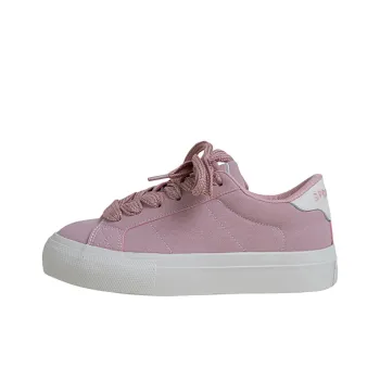 MINGKUANG Streetwear Vintage Niche Outfit, Box Anti Slip Wear Resistant Low Top Skateboard Shoes Women's Glacier Blue