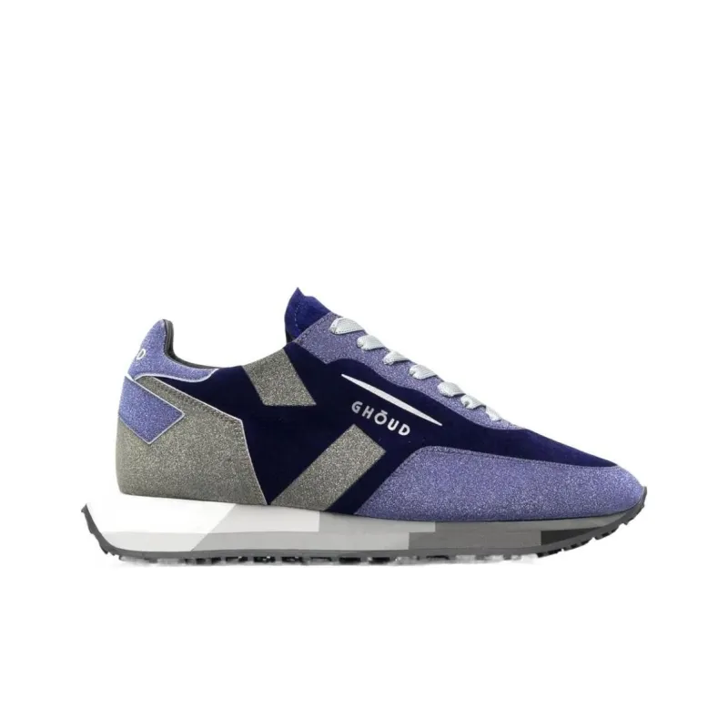 GHŌUD Wear-Resistant Low-Top Sports Casual Shoes Women's Gray Purple-1