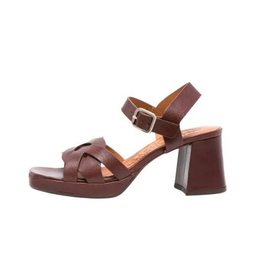 CHIE MIHARA Gaura Strap Sandals 5.5cm Women's Brown