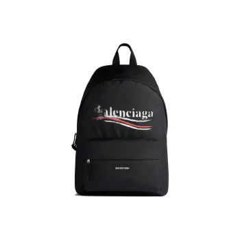 Balenciaga Political Stencil Logo Printed Explorer Backpack
