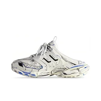 Balenciaga Track 3.0 Mules 'White Graffiti Black' Women's