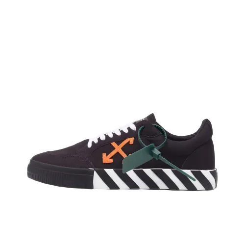 OFF-WHITE Vulc Low Top Black Orange