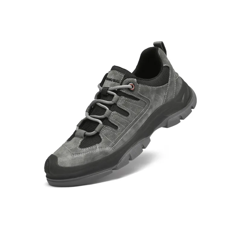 XIMO BULL Outdoor Shoes Men Low Top Gray/Sand-7