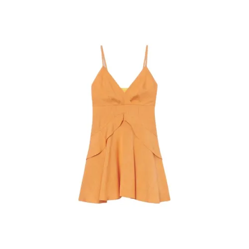 Sandro Slip Dresses Women's Orange