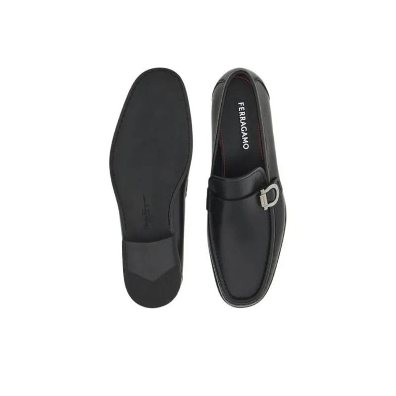 Ferragamo Loafers Men Black-4