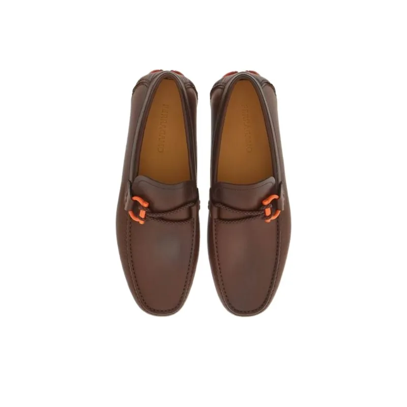 FERRAGAMO Loafers Men's Dark Brown-3