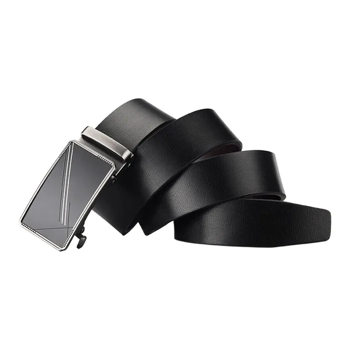 CARTELO Cow Split Leather Belts Men's Width 3.3cm-1