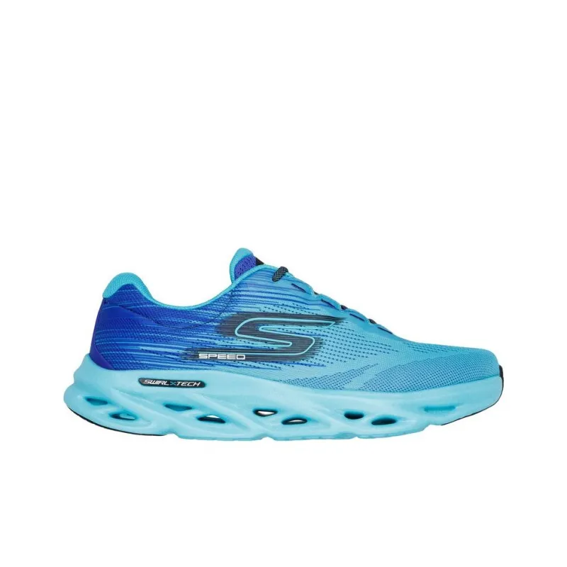 Skechers Go Run Speed Abrasion Resistant Low Top Casual Running Shoes Men's Blue-1