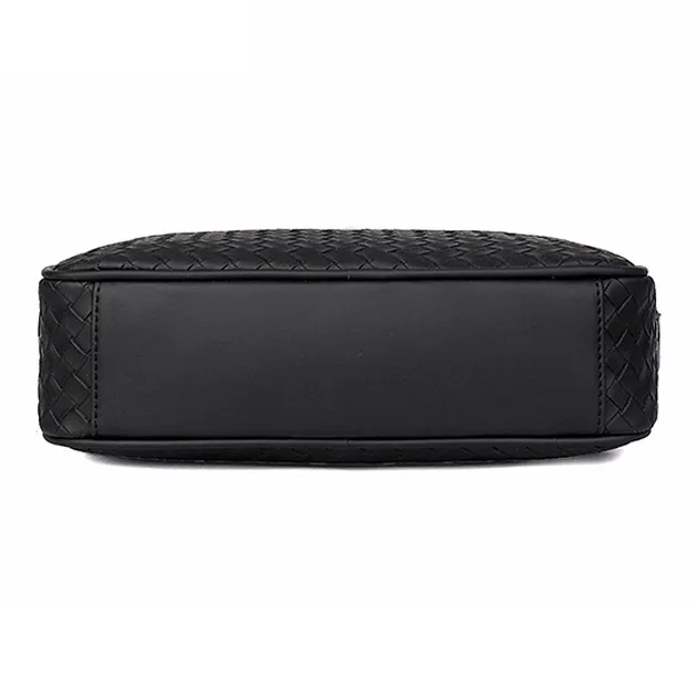 ALNI BITTON PU Camera Bag, Crossbody Bag Regular Men's Black-3