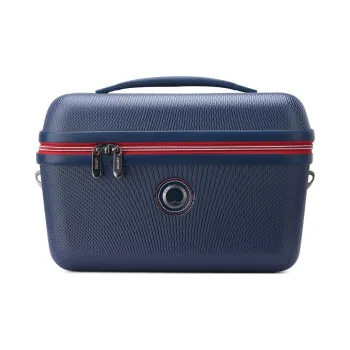 DELSEY Polycarbonate Makeup Case Unisex Blue