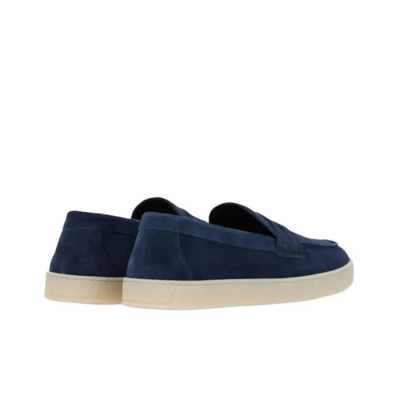 Canali Loafers Men Blue-3