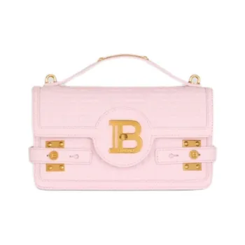 BALMAIN B-Buzz 24 Monogram Shoulder Bag