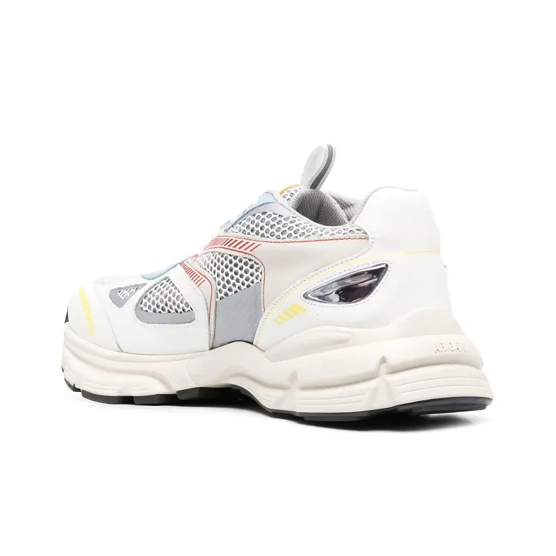 Axel Arigato Marathon Cushioned Slip-Resistant Abrasion-Resistant Low-Top Casual Shoes Men's White-4