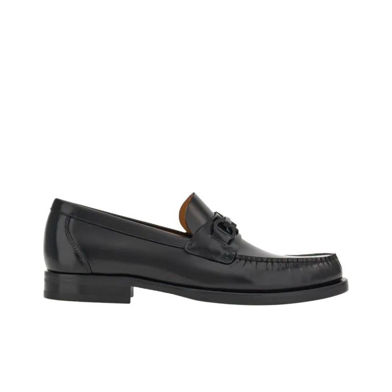 Ferragamo Loafers Men Black-1