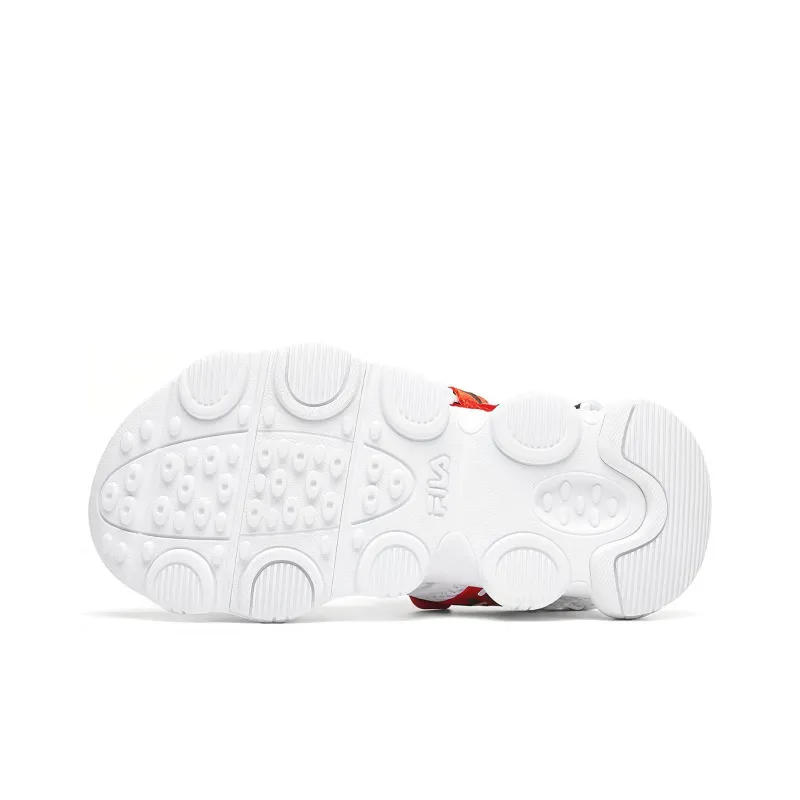 FILA Jagger Sports Sandals White/black/red Women's-3