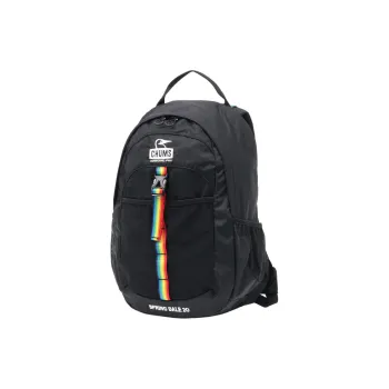 CHUMS Nylon Backpack Unisex Black