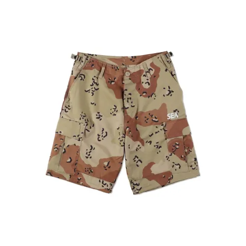 WIND AND SEA Cargo Shorts Unisex Chocolate